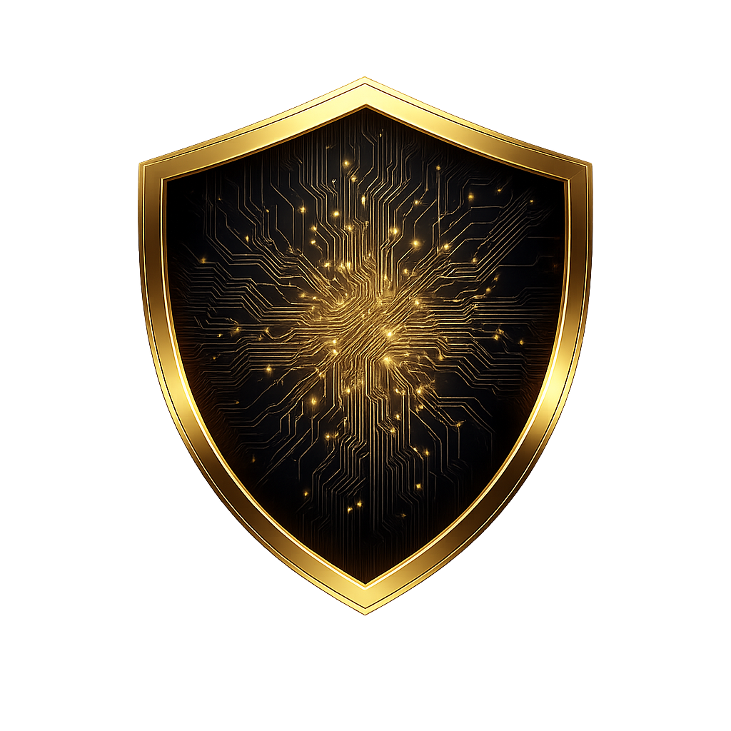 DR.ISO shield emblem